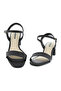 Ladies Mid Heel Sandals Black | Made In Brazil - 4
