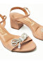 Vizzano Ladies Sandals With Back Strap Nude | Made In Brazil - 4