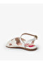 Infant Girls Sandals With Back Strap White | Made In Brazil - 3