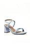 Ladies Sandals With Back Strap Jeans | Made In Brazil