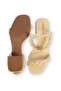 Ladies Sandals With Back Strap Cream 985 | Made In Brazil - 5