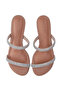 Ladies Flat Sandals Nude | Made In Brazil - 5