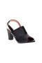 Vizzano Ladies Mid Heel Sandals Black | Made In Brazil