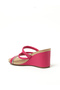 Ladies Wedge Sandals Pink | Made In Brazil - 3