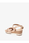 Ladies Wedge Sandals Beige | Made In Brazil - 3