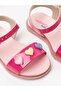 Girls Sandals With Back Strap Pink | Made In Brazil - 5