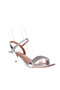 Vizzano Ladies Low Heel Sandals Silver | Made In Brazil