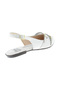 Ladies Sandals With Back Strap Off White | Made In Brazil - 3