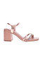 Ladies Mid Heel Sandals Blue | Made In Brazil - 2