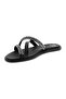 Ladies Flat Sandals Black | Made In Brazil - 2