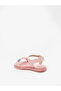 Girls Sandals With Back Strap Pink | Made In Brazil - 3