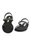 Ladies Flat Sandals Black | Made In Brazil - 4