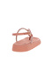 Ladies Flat Sandals Pink | Made In Brazil - 3