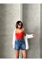 Zigzag Crossing Cap Look Suspender Blouse Missblz7332 - 2