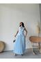 Women's Belted Buttoned Vest Pleated Skirt Suit - 5