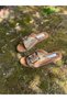 Straw Multi Buckle Women's Daily Slippers - 4