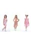 3 Pieces 3-Piece Printed Lycra Girl's Dress