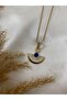 Eye Detail Fan Steel Necklace