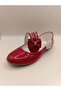 Girl's Patent Leather Non-Slip Sole Ballerinas - 5