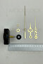 Clock Machine, Acar Silent Wall Clock Mechanism, 22 mm Shaft, Scorpion-Equator-Second-(with Hanger) - 2