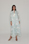 Flowy Flower Pattern Dress