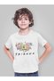 Spongebob Characters Printed Unisex Cartoon Children's T-Shirt (1-12 Years)