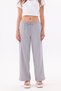 Women's Trousers Wide Leg Cotton Viscose Pocket Trousers Elastic Waist Wide Space-Pants - 4