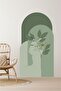 Bohemian Blocks Women Wall Decor Sticker, Wall Covering - 3