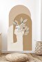 Bohemian Blocks Women Wall Decor Sticker, Wall Covering - 2