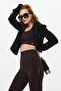 Zen High Waist and Lifting Leggings Brown - 4