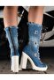 JEANOLOG PLATFORM BOOTS-SANDALS SUMMER - 2