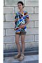 Maternity T-Shirt Colorful Asymmetric Cut Cotton Combed Fabric - 3