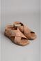 Seç 706 Genuine Leather Women Sandals Taba Snake - 2