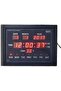 Quartz Digital Wall Clock – Green LED – 41.9 cm – Stylish Timepiece – Battery Operated