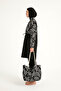 Black Hijab Swimsuit 4 Piece Suit with Bag, Water Repellent R2509 - 6