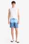 Regular Fit Color Block Mesh Lined Above Knee Sea Shorts Z8108Az25Hs - 3