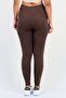Women 2 Pieces Full Length Plain Leggings, Multicolor - 3