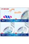 Active Blue Water Toilet Cleaner Rim Block Floral Burst 35 g - 4