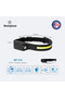 WF218 Rechargeable Head Light, Super Bright COB + LED, Wave Sensor, Type-C USB, Adjusta - 3