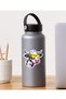 Cool Cow with Yellow Glasses Sticker Car, Motorcycle, Helmet, Laptop, Window Sticker 13X13 cm - 5