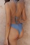 Arief Tied Brazilian Blue Bikini Bottom - 4