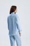 Women's Flam Linen Trousers – Elastic High Waist Relaxed Cut Summer Oversize - 7