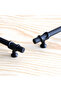 Arsin Furniture Drawer Kitchen Cabinet Cupboard Door Handles Handle Handle Black Metal Handle 128 Mm-12.8 cm - 2