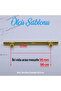 Spade Furniture Drawer Kitchen Cabinet Cupboard Handles Handle Handle Gold Gold Metal Handle 96 Mm-9.6 Cm. - 5