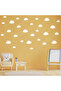 White Cloud Wall Sticker 3 - 5.5 - 8.5 - 10cm Mixed Sizes - 100 Pcs