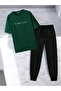 Unisex Beatiful Soul Design Printed Tshirt Tracksuit Set