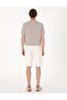 Beige Comfort Fit Knitted Shorts 50303891-Vr011 - 4