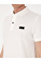 White Slim Fit Knitted Textured Buttoned Polo Collar T-Shirt 50309959-Vr013 - 7
