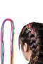 Neon Colored 8 Piece Summer Knitting Polyester Thread Set