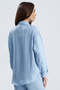 Women's Flam Linen Shirt – Flowy Comfortable Fit Summer Shirt - 4